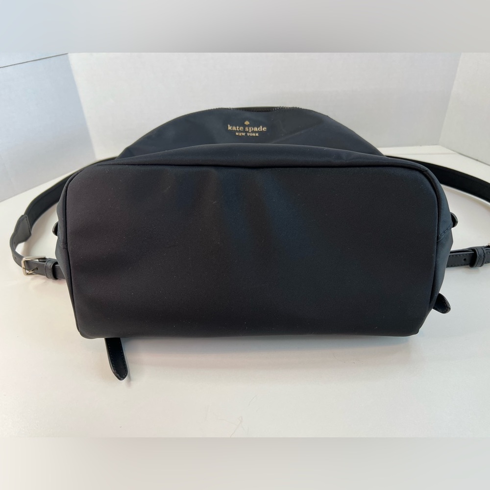 Kate Spade Karissa Black Medium Nylon Backpack - Picture 6 of 14